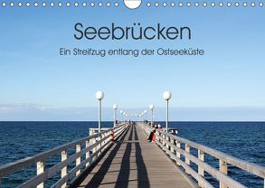 Seebrücken – Ein Streifzug entlang der Ostseeküste (Wandkalender 2019 DIN A4 quer) von Buchmann,  Oliver