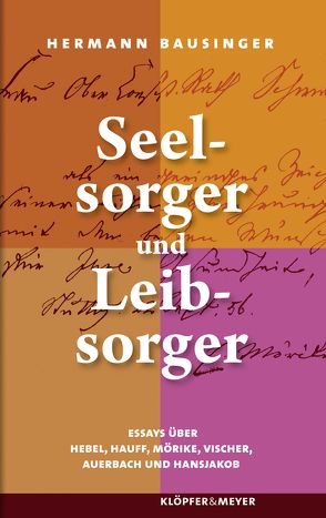 Seelsorger und Leibsorger von Bausinger,  Hermann