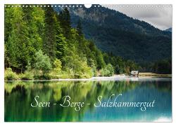 Seen – Berge – Salzkammergut (Wandkalender 2024 DIN A3 quer), CALVENDO Monatskalender von Hauer,  Hannelore