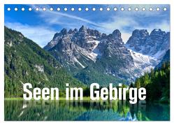 Seen im Gebirge (Tischkalender 2024 DIN A5 quer), CALVENDO Monatskalender von Barig,  Joachim