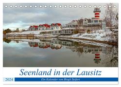 Seenland in der Lausitz (Tischkalender 2024 DIN A5 quer), CALVENDO Monatskalender von Seifert,  Birgit