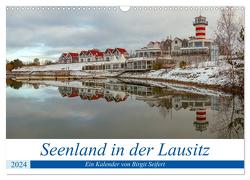 Seenland in der Lausitz (Wandkalender 2024 DIN A3 quer), CALVENDO Monatskalender von Seifert,  Birgit