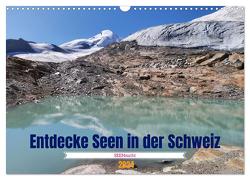 SEENsucht Entdecke Seen in der Schweiz (Wandkalender 2024 DIN A3 quer), CALVENDO Monatskalender von Michel,  Susan