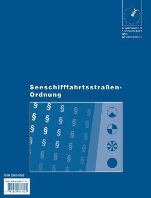 Seeschifffahrtsstraßen-Ordnung von Bundesamt für Seeschifffahrt und Hydrographie