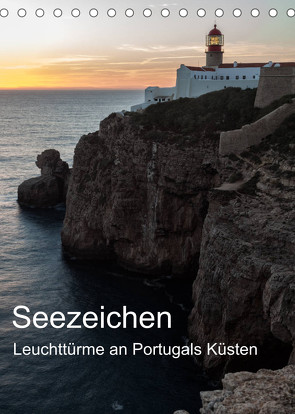 Seezeichen – Leuchttürme an Portugals Küsten (Tischkalender 2023 DIN A5 hoch) von Klesse,  Andreas