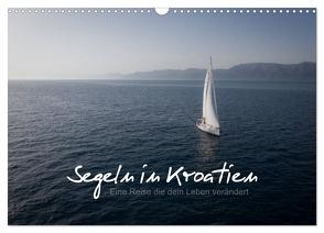 Segeln in Kroatien (Wandkalender 2024 DIN A3 quer), CALVENDO Monatskalender von Becker,  Roman