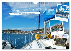 Segelparadies Kroatien (Wandkalender 2024 DIN A4 quer), CALVENDO Monatskalender von Kleemann,  Claudia