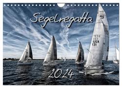 Segelregatta (Wandkalender 2024 DIN A4 quer), CALVENDO Monatskalender von Steenblock,  Ewald