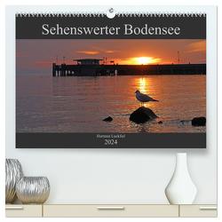 Sehenswerter Bodensee (hochwertiger Premium Wandkalender 2024 DIN A2 quer), Kunstdruck in Hochglanz von Luckfiel,  Hartmut