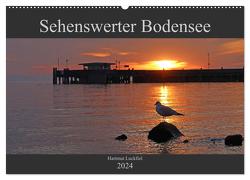 Sehenswerter Bodensee (Wandkalender 2024 DIN A2 quer), CALVENDO Monatskalender von Luckfiel,  Hartmut