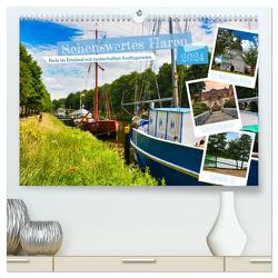 Sehenswertes Haren (hochwertiger Premium Wandkalender 2024 DIN A2 quer), Kunstdruck in Hochglanz von Kleemann,  Claudia