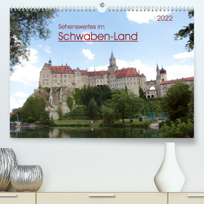 Sehenswertes im Schwaben-Land (Premium, hochwertiger DIN A2 Wandkalender 2022, Kunstdruck in Hochglanz) von Keller,  Angelika