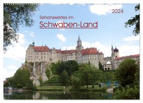 Sehenswertes im Schwaben-Land (Wandkalender 2024 DIN A2 quer), CALVENDO Monatskalender von Keller,  Angelika