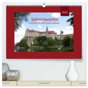 Sehenswertes in Baden-Württemberg erleben (hochwertiger Premium Wandkalender 2024 DIN A2 quer), Kunstdruck in Hochglanz von Keller,  Angelika