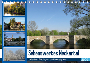 Sehenswertes Neckartal zwischen Tübingen und Hessigheim (Tischkalender 2020 DIN A5 quer) von Huschka,  Klaus-Peter