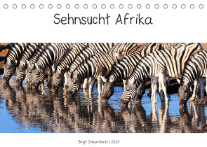 Sehnsucht Afrika – Faszinierende Tierwelt im südlichen Afrika (Tischkalender 2023 DIN A5 quer) von Scharnhorst,  Birgit