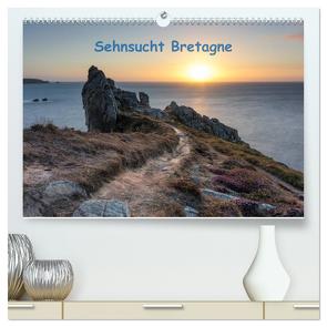 Sehnsucht Bretagne (hochwertiger Premium Wandkalender 2024 DIN A2 quer), Kunstdruck in Hochglanz von Leicht,  Bernd