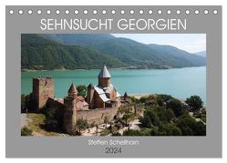 Sehnsucht Georgien (Tischkalender 2024 DIN A5 quer), CALVENDO Monatskalender von Schellhorn,  Steffen