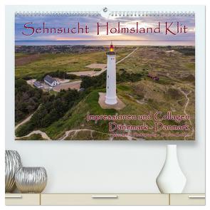 Sehnsucht Holmsland Klit – Impressionen und Collagen (hochwertiger Premium Wandkalender 2024 DIN A2 quer), Kunstdruck in Hochglanz von Sattler,  Stefan