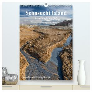 Sehnsucht Island Familienplaner 2024 (hochwertiger Premium Wandkalender 2024 DIN A2 hoch), Kunstdruck in Hochglanz von Birkholz,  Andreas