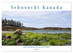 Sehnsucht Kanada – Wilde Pazifikküste und mystische Wälder (Wandkalender 2024 DIN A2 quer), CALVENDO Monatskalender von Pechmann,  Reiner