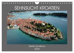 SEHNSUCHT KROATIEN (Wandkalender 2024 DIN A4 quer), CALVENDO Monatskalender von Schellhorn,  Steffen