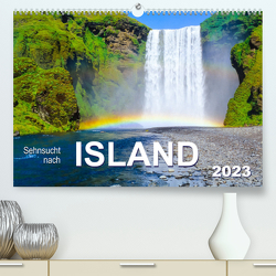 Sehnsucht nach Island (Premium, hochwertiger DIN A2 Wandkalender 2023, Kunstdruck in Hochglanz) von Vahldiek,  Carola
