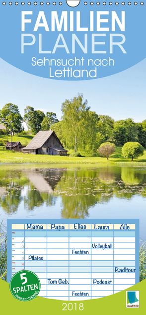 Sehnsucht nach Lettland (Wandkalender 2018 PRO_49_format hoch) von CALVENDO,  k.A.