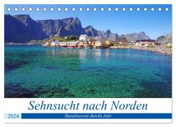 Sehnsucht nach Norden (Tischkalender 2024 DIN A5 quer), CALVENDO Monatskalender von Pantke,  Reinhard