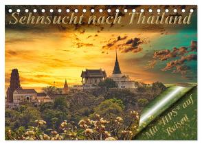 Sehnsucht nach Thailand (Tischkalender 2024 DIN A5 quer), CALVENDO Monatskalender von Schwerin,  Heinz-Peter