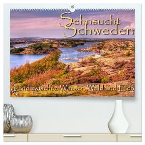 Sehnsucht Schweden – Sverige (hochwertiger Premium Wandkalender 2024 DIN A2 quer), Kunstdruck in Hochglanz von Sattler,  Stefan