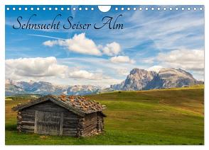 Sehnsucht Seiser Alm (Wandkalender 2024 DIN A4 quer), CALVENDO Monatskalender von Maas,  Christoph