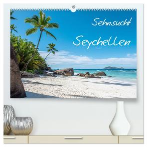 Sehnsucht Seychellen (hochwertiger Premium Wandkalender 2024 DIN A2 quer), Kunstdruck in Hochglanz von Fielitz,  Uli