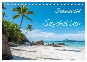 Sehnsucht Seychellen (Tischkalender 2024 DIN A5 quer), CALVENDO Monatskalender von Fielitz,  Uli