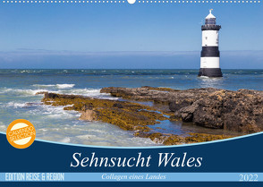 Sehnsucht Wales – Collagen eines Landes (Wandkalender 2022 DIN A2 quer) von Mr.Mooseman, Sattler,  Stefan