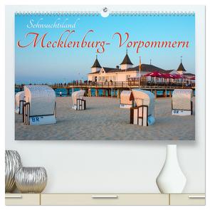 Sehnsuchtsland Mecklenburg-Vorpommern (hochwertiger Premium Wandkalender 2024 DIN A2 quer), Kunstdruck in Hochglanz von Vahldiek,  Carola