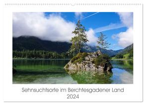 Sehnsuchtsorte im Berchtesgadener Land (Wandkalender 2024 DIN A2 quer), CALVENDO Monatskalender von Hoffmann,  Heike