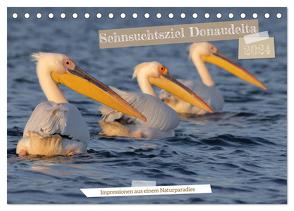 Sehnsuchtsziel Donaudelta (Tischkalender 2024 DIN A5 quer), CALVENDO Monatskalender von Weise,  Ralf
