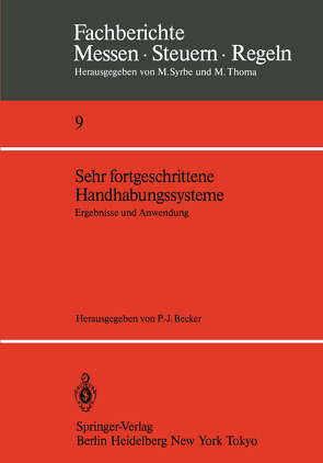 Sehr fortgeschrittene Handhabungssysteme von Becker,  Peter-Joachim