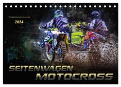 Seitenwagen Motocross (Tischkalender 2024 DIN A5 quer), CALVENDO Monatskalender von Roder,  Peter