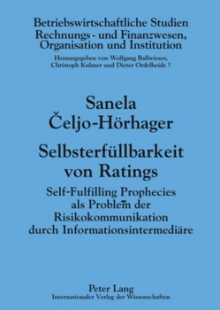 Selbsterfüllbarkeit von Ratings von Celjo-Hörhager,  Sanela
