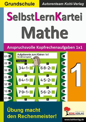 SelbstLernKartei Mathematik 1 von Autorenteam Kohl-Verlag