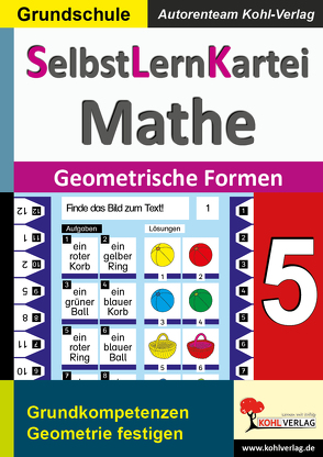 SelbstLernKartei Mathematik 5 von Autorenteam Kohl-Verlag