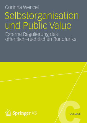 Selbstorganisation und Public Value von Wenzel,  Corinna