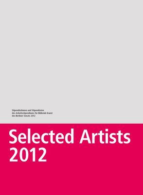 Selected Artists 2012