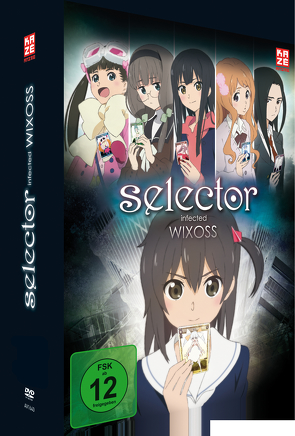 Selector Infected Wixoss – Staffel 1 – Gesamtausgabe – DVD Box (4 DVDs) von Satō,  Takuya