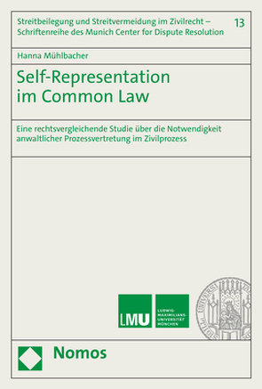 Self-Representation im Common Law von Mühlbacher,  Hanna