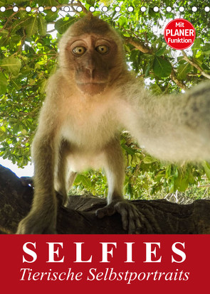 Selfies. Tierische Selbstportraits (Tischkalender 2023 DIN A5 hoch) von Stanzer,  Elisabeth