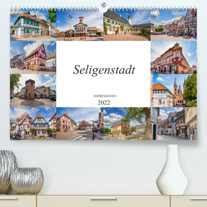 Seligenstadt Impressionen (Premium, hochwertiger DIN A2 Wandkalender 2022, Kunstdruck in Hochglanz) von Meutzner,  Dirk