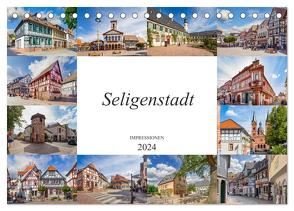 Seligenstadt Impressionen (Tischkalender 2024 DIN A5 quer), CALVENDO Monatskalender von Meutzner,  Dirk